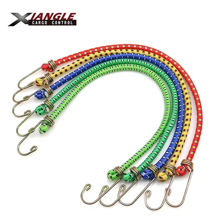 12"/18"/24"/32" Bungee Cord With Sturdy Hook For Home, Camping, Car, Outdoor Projects