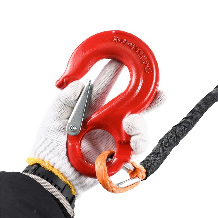 Heavy-Duty Vehicle Recovery Strap with Hook