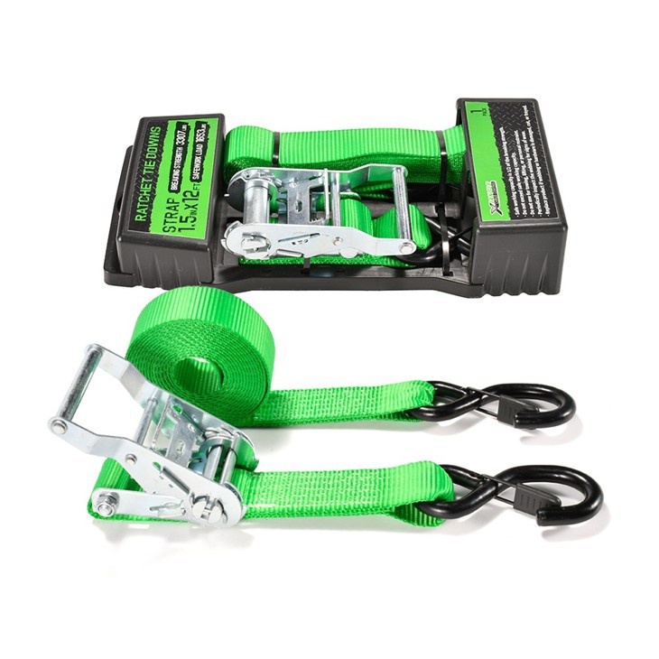 Factory Supplier Custom Package Zinc Ratchet Tie Down Strap